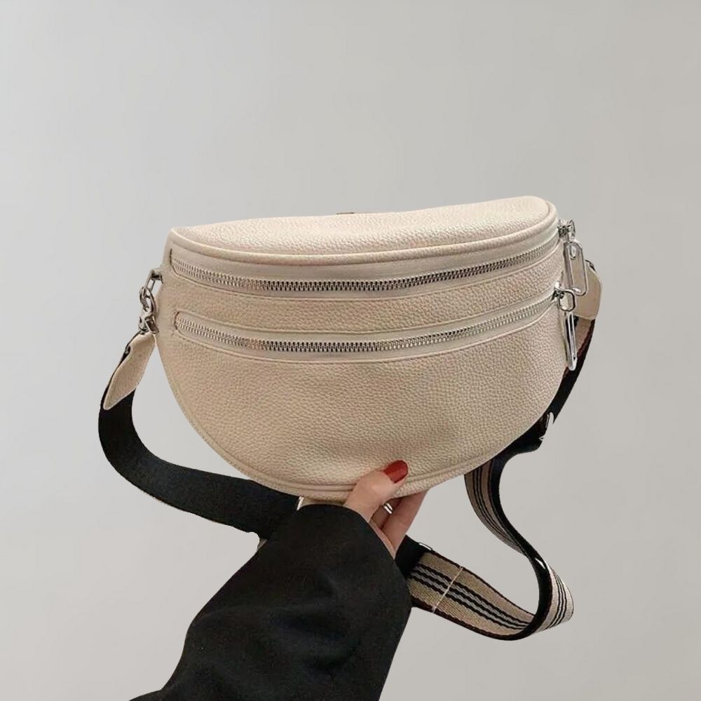 Wilna | Crossbody Bag with Double Zipper – Stylish & Functional