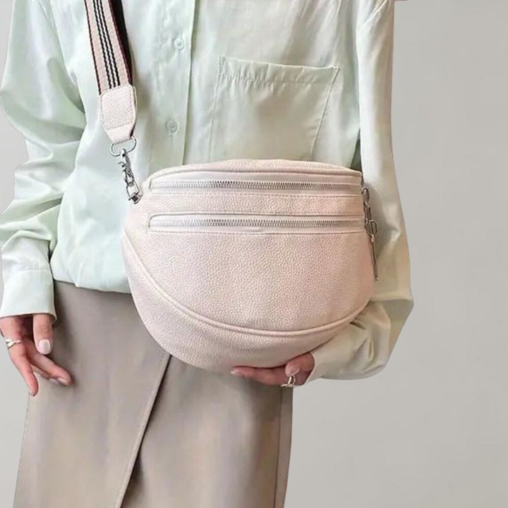 Wilna | Crossbody Bag with Double Zipper – Stylish & Functional