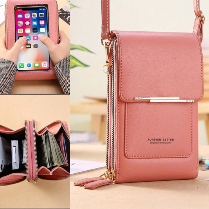 Leda | Minimalist Crossbody Phone Bag