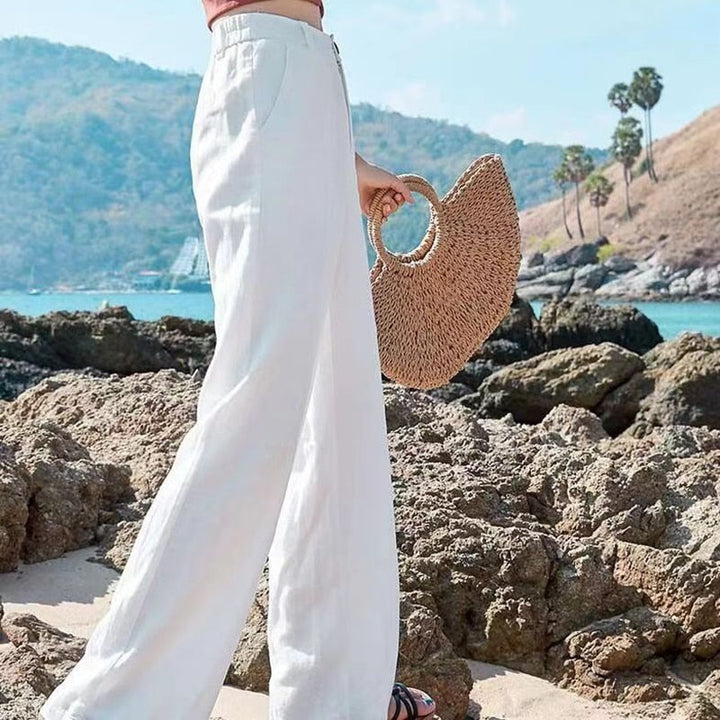 Victorie | Airy Pants with Wide Legs