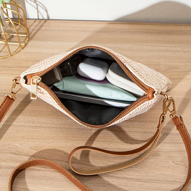 Rain | Small Braided Crossbody Bag
