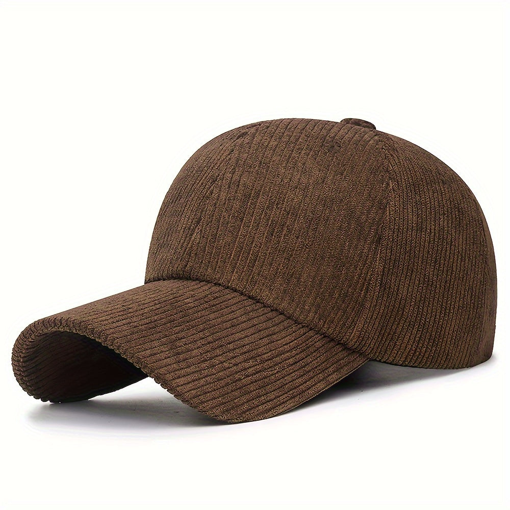 Brianda | Ribbed Velvet Baseball Cap