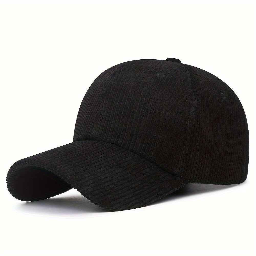 Brianda | Ribbed Velvet Baseball Cap