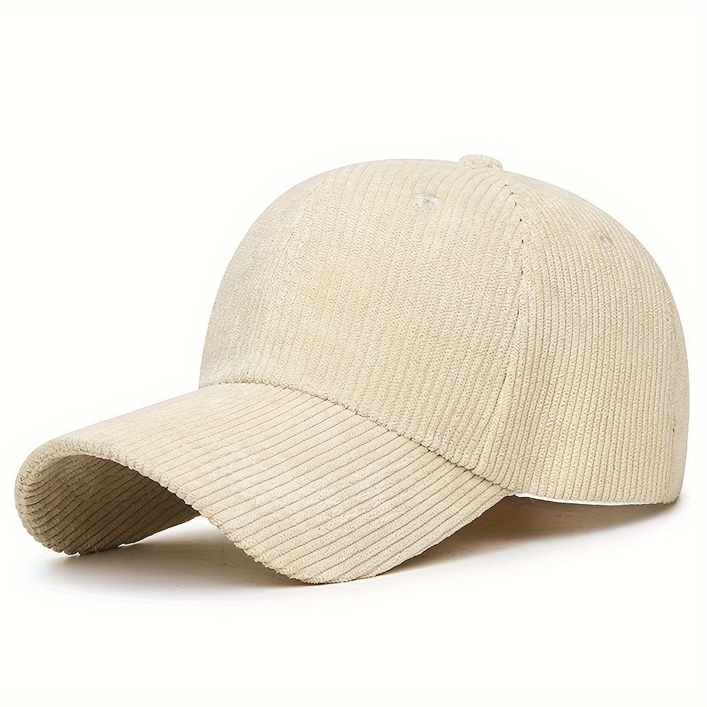 Brianda | Ribbed Velvet Baseball Cap