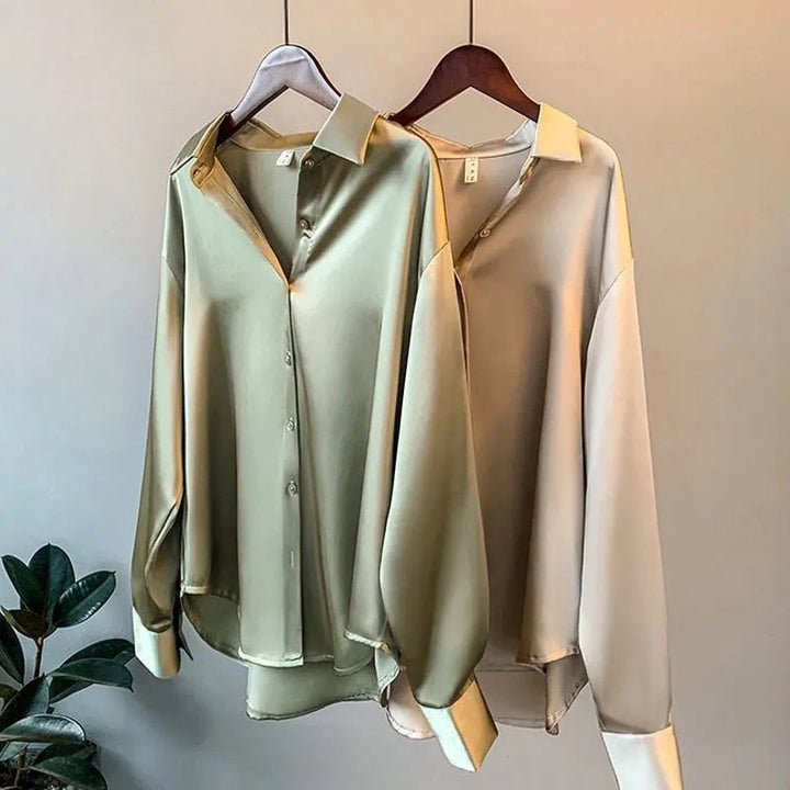 Luxury Women's Blouse with Long Sleeves