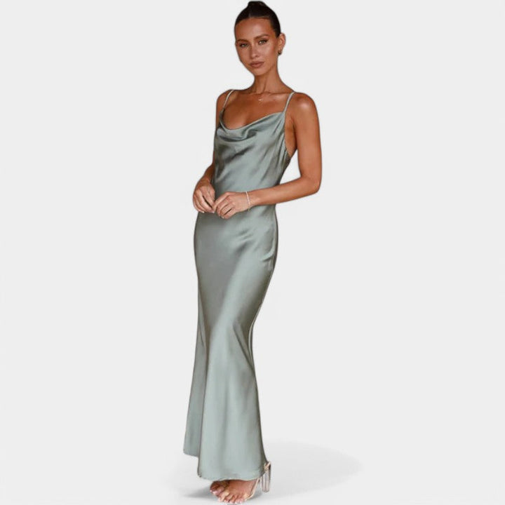 Neriah | Gala Dress Timeless Satin Dress
