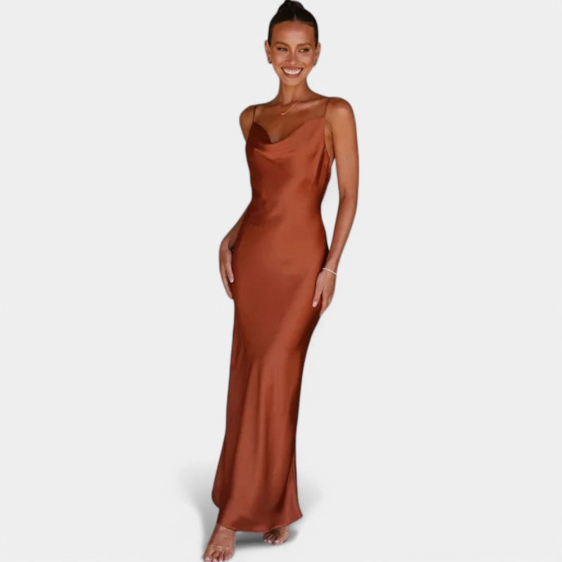Neriah | Gala Dress Timeless Satin Dress