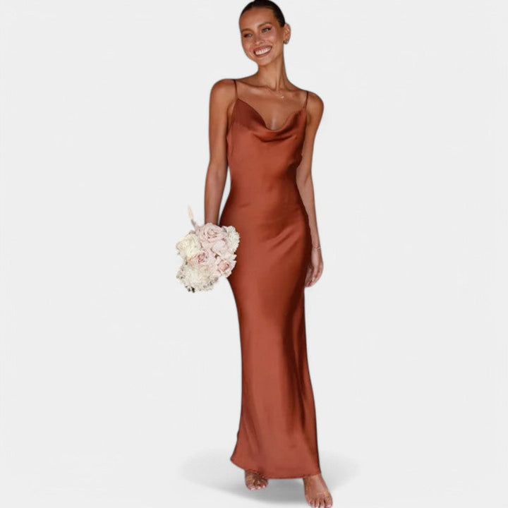 Neriah | Gala Dress Timeless Satin Dress