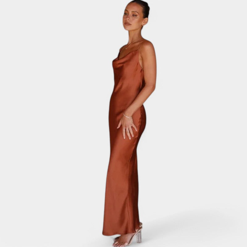 Neriah | Gala Dress Timeless Satin Dress