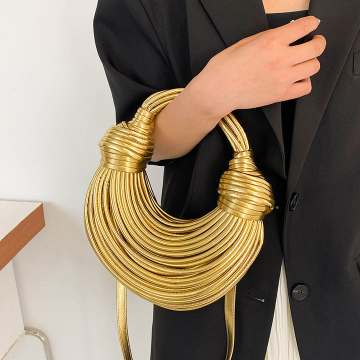 Leonia | Statement Handbag with Metal Structure