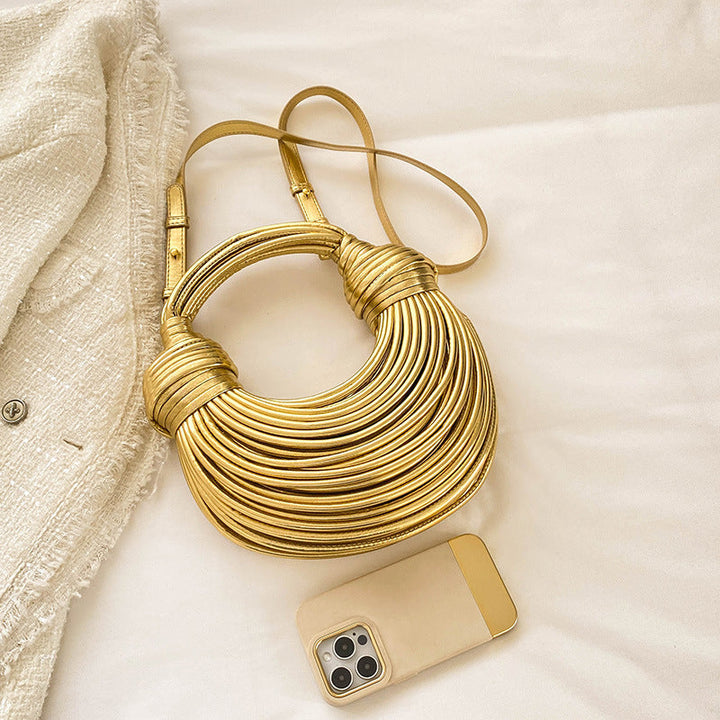 Leonia | Statement Handbag with Metal Structure