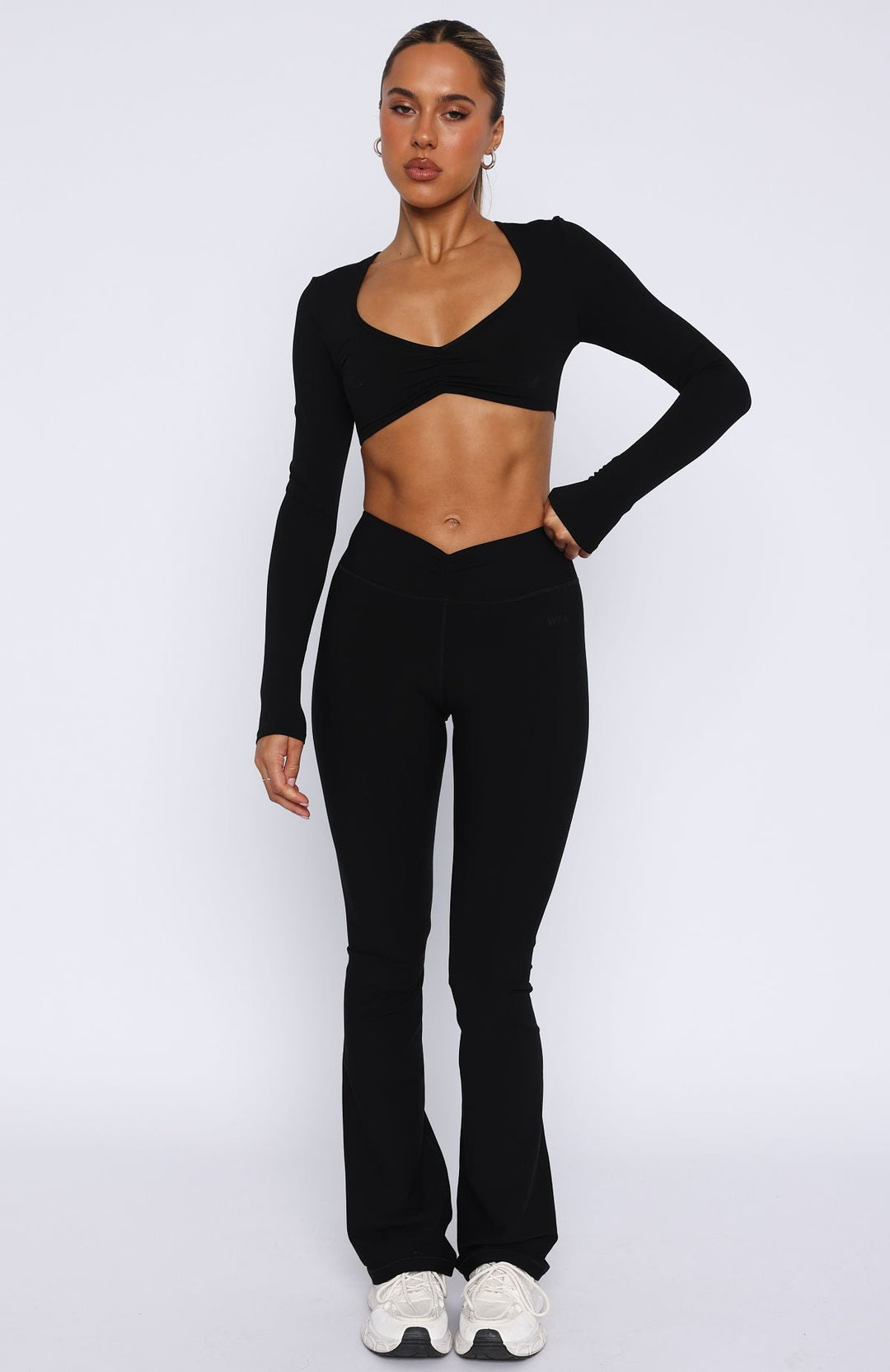 Comfortable Women's Flared Leggings with High Waist and Stretch