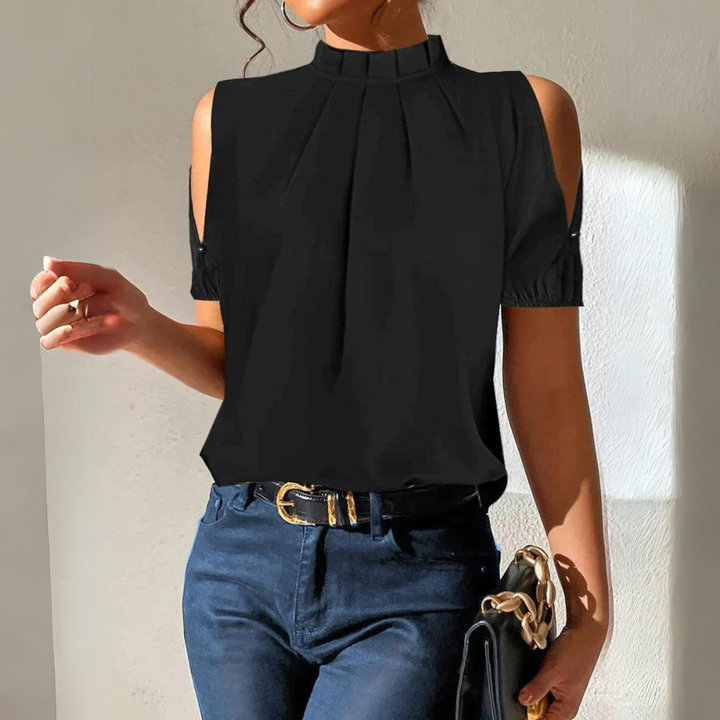 Lucienne | Elegant Shoulder Top