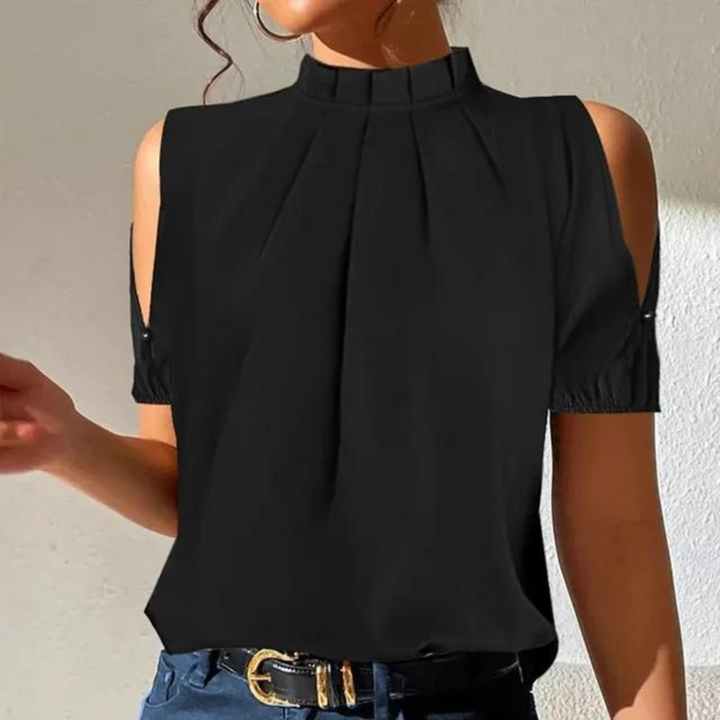 Lucienne | Elegant Shoulder Top