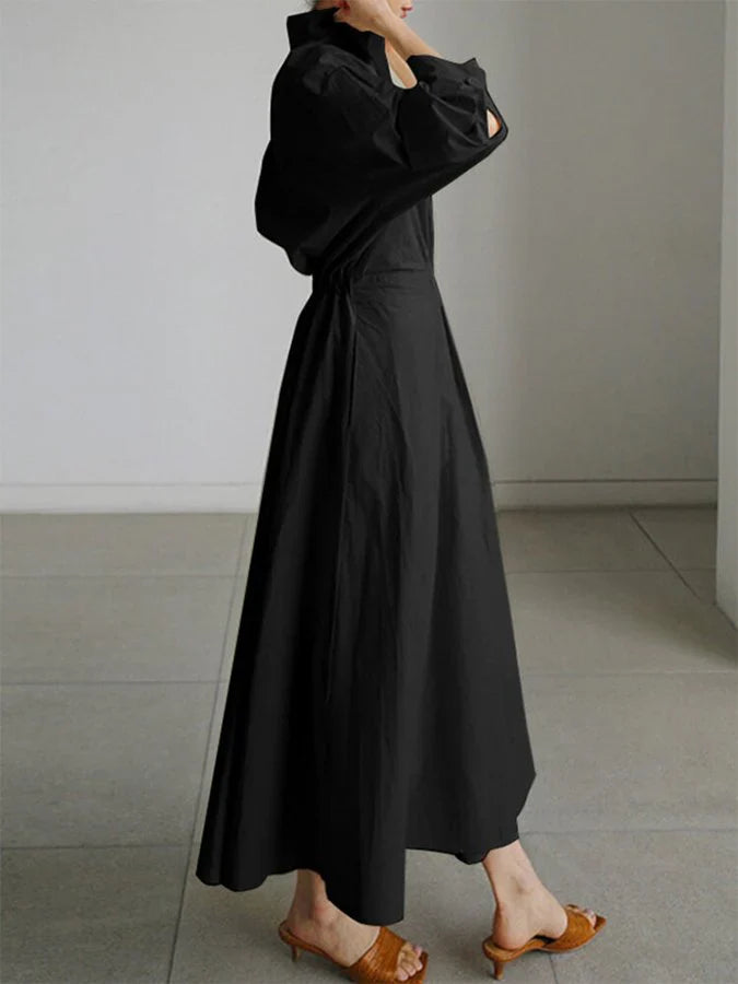 Structured and Elegant Women's Maxi Dress
