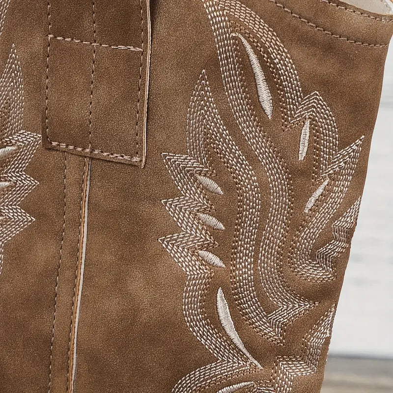 Trendy Elegant Cowboy Women's Boots