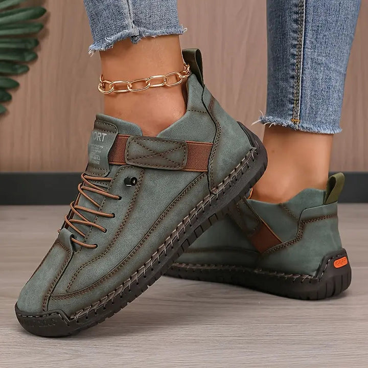 Lightweight Breathable Sneakers with Laces and Comfort Sole
