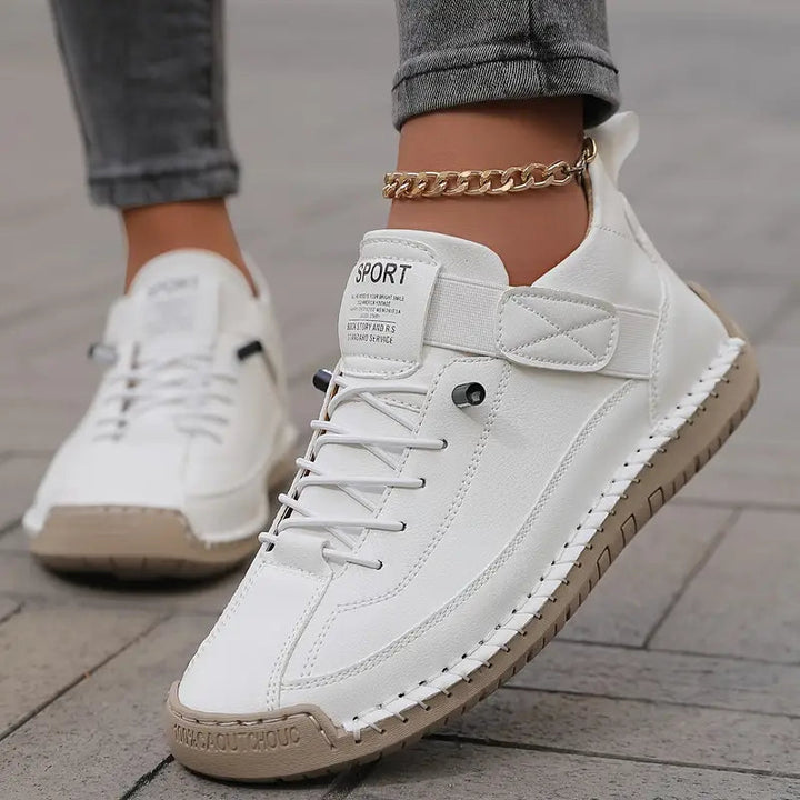 Orthopedic Women's Sneaker with Laces and Comfortable Sole