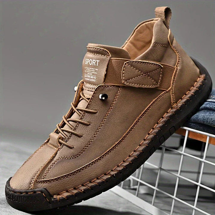 Lightweight Breathable Sneakers with Laces and Comfort Sole