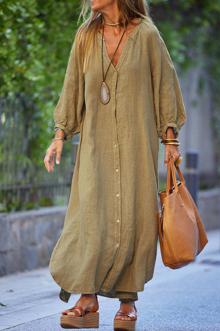 Airy and Chic Women's Maxi Dress