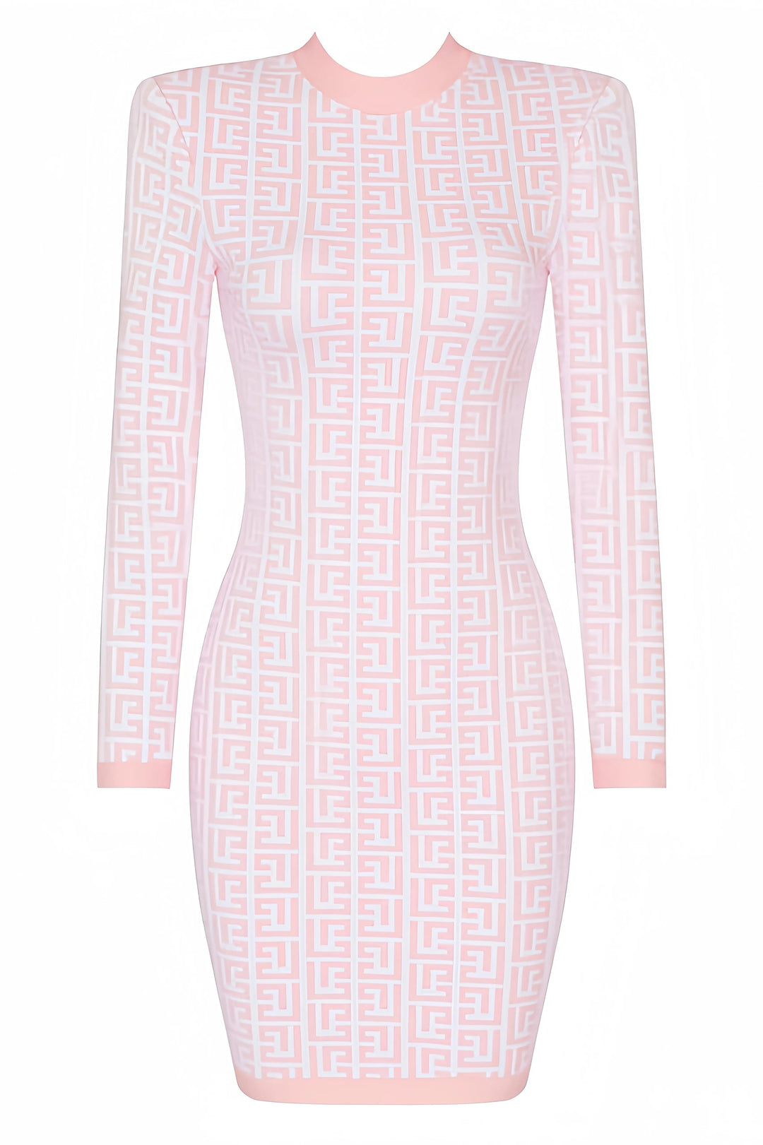 Heeva | Knitted Bodycon Mini Dress with Texture