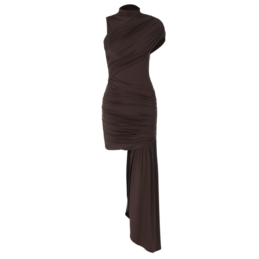 Gerda | Elegant Draped Mini Dress