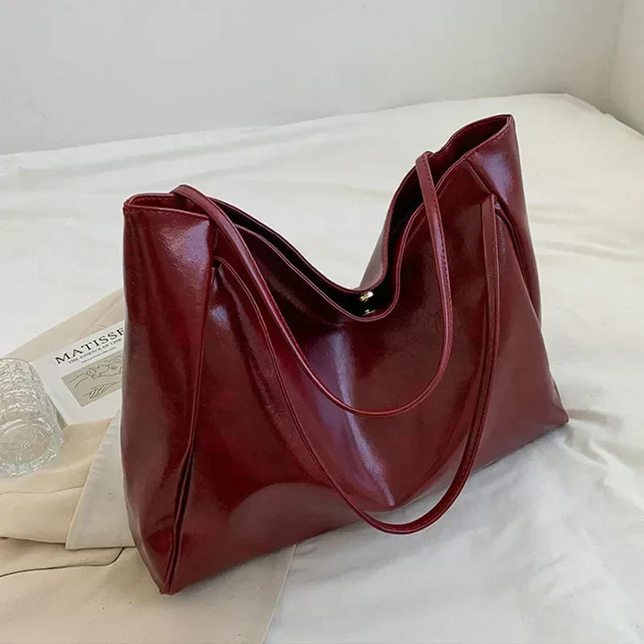 Leora | Luxurious Spacious Shopper Shoulder Bag