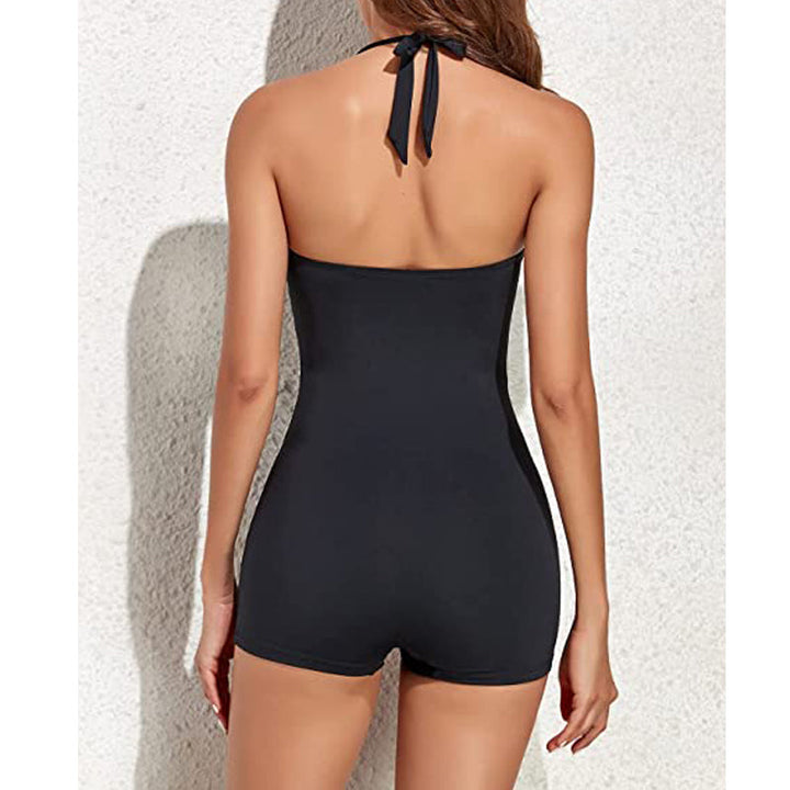 Crystal | Retro Swimsuit with Shorts