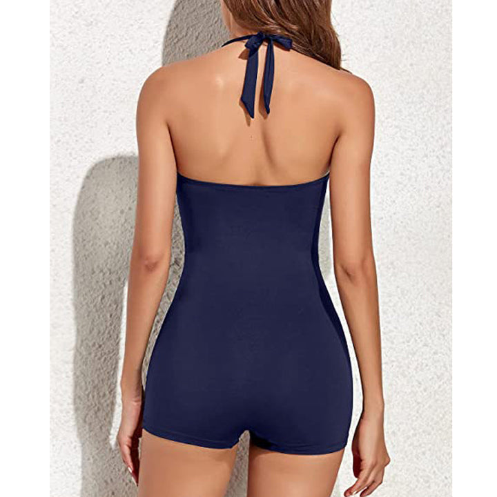 Crystal | Retro Swimsuit with Shorts