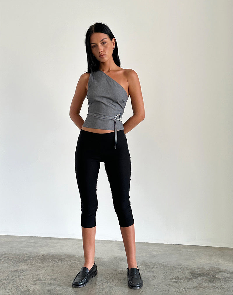 Janella | One-Shoulder Top with Waistband