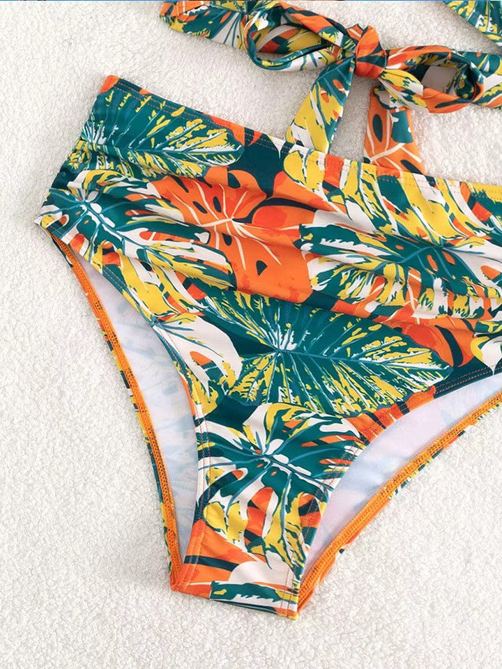 Amira | Tropical Ruffle Bikini