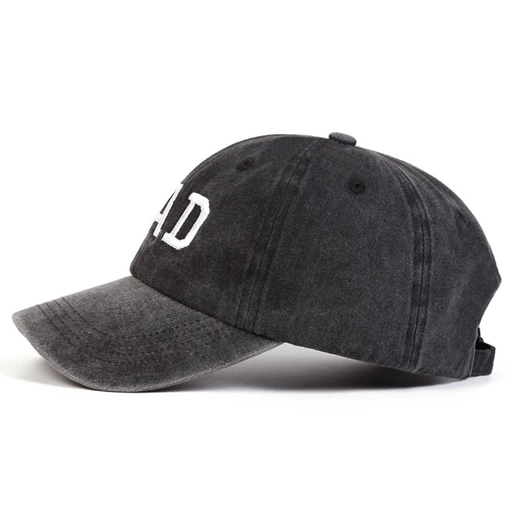 Casual Mom/Dad Baseball Cap with Embroidered Text