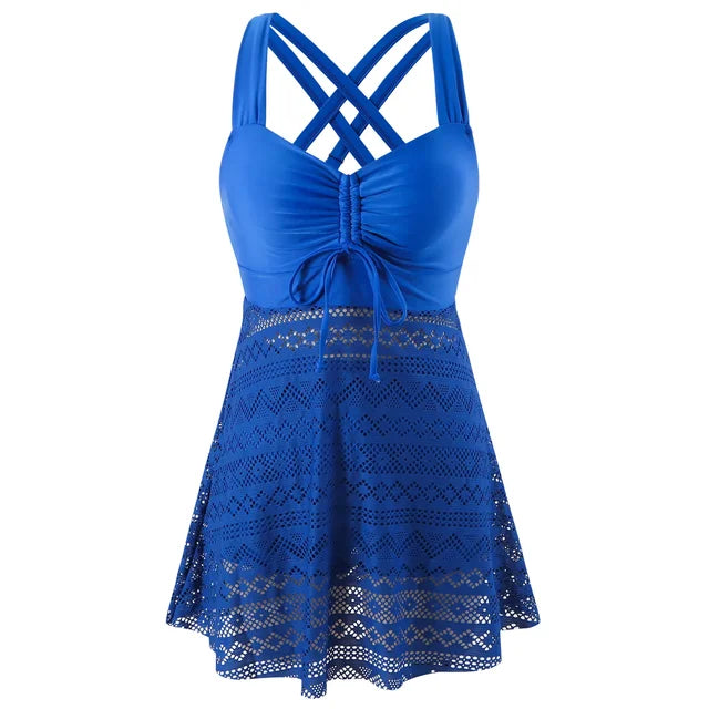 Tankini Set for Women | V-Neck