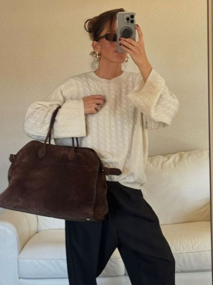 Luxury Chic Women's Large Handbag with Spacious Interior