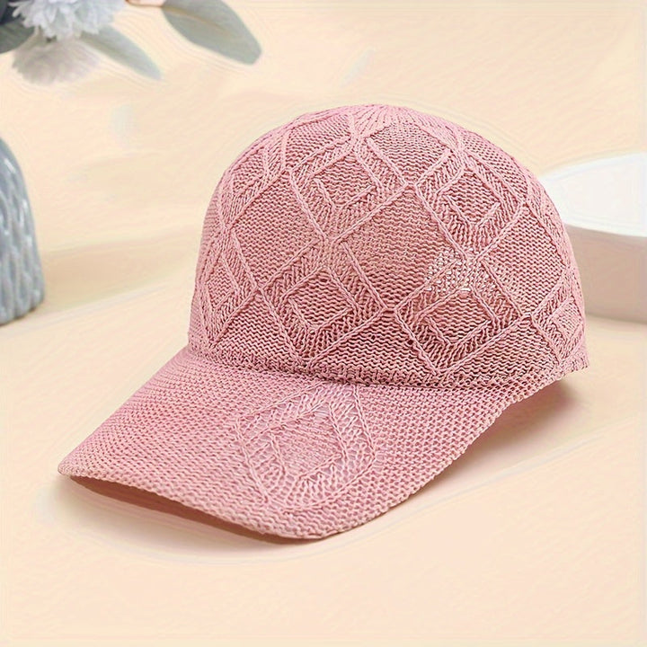 Dalia | Luxury Crocheted Baseball Cap