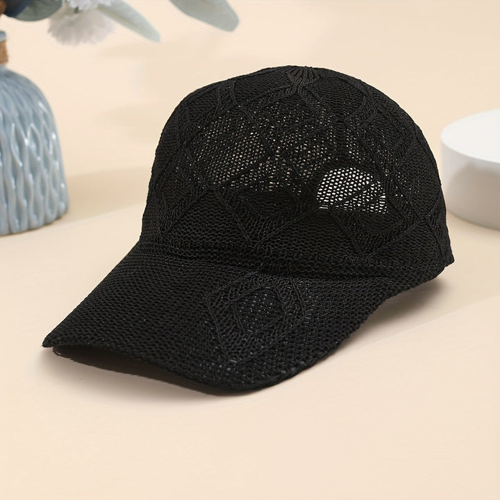 Dalia | Luxury Crocheted Baseball Cap