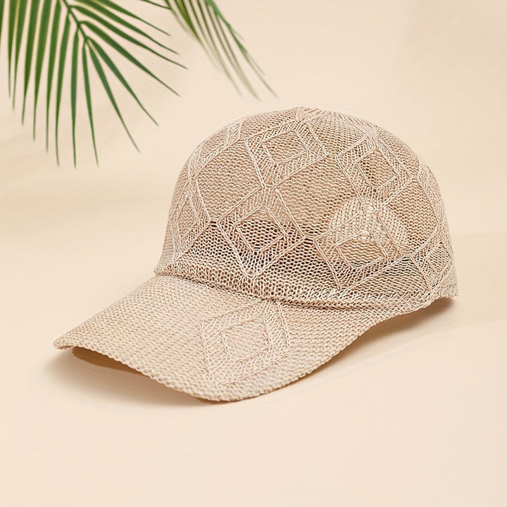 Dalia | Luxury Crocheted Baseball Cap