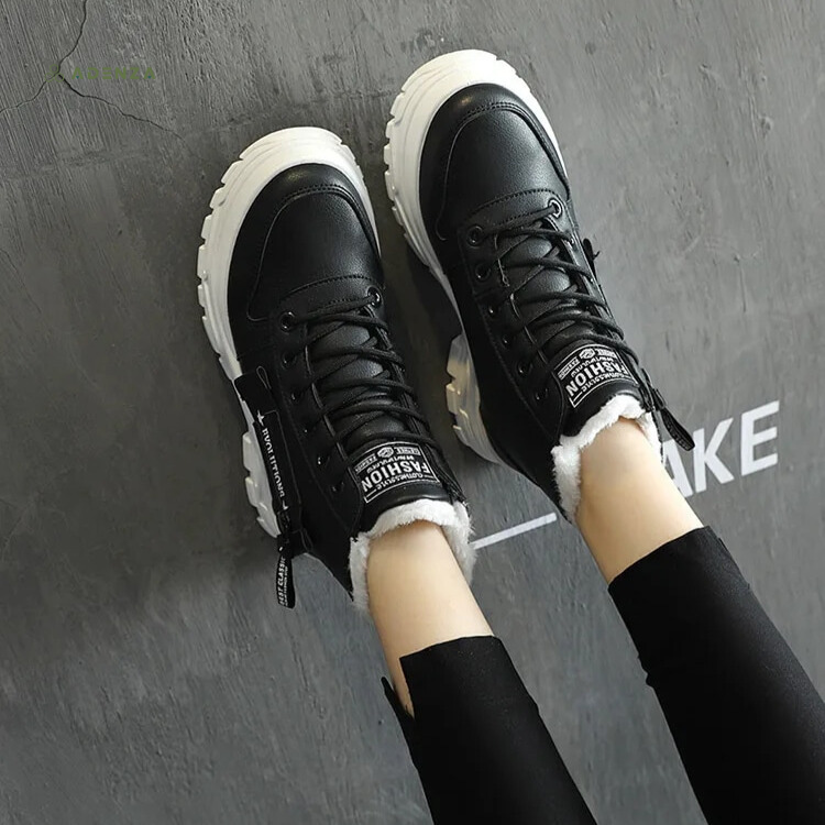 Kriss | High-Top Sneakers with Rugged Sole