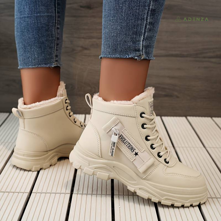 Kriss | High-Top Sneakers with Rugged Sole