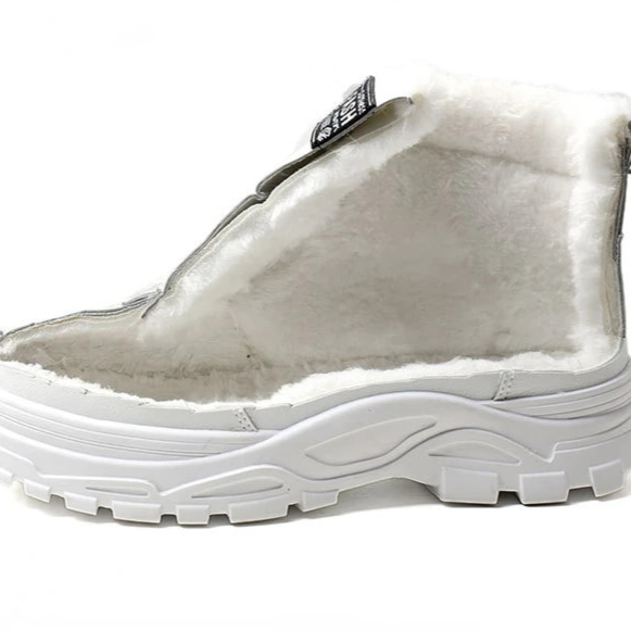 Kriss | High-Top Sneakers with Rugged Sole