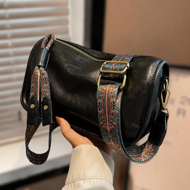 Vaness | Vintage Crossbody Bag with Statement Strap