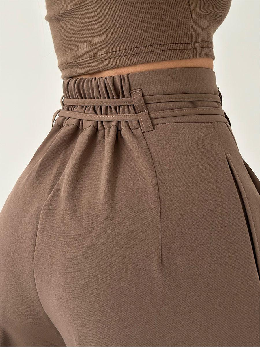 Elegant Airy Women's Palazzo Pants with High Waist