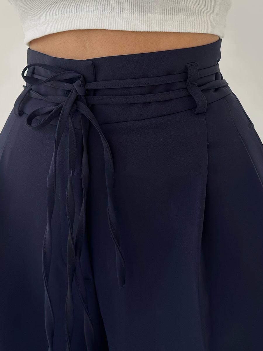 Elegant Airy Women's Palazzo Pants with High Waist