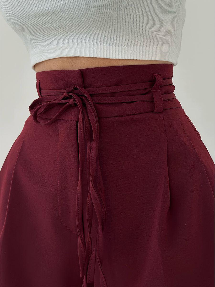 Elegant Airy Women's Palazzo Pants with High Waist