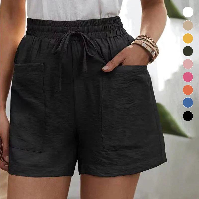 Paula | Casual Linen Shorts for Women