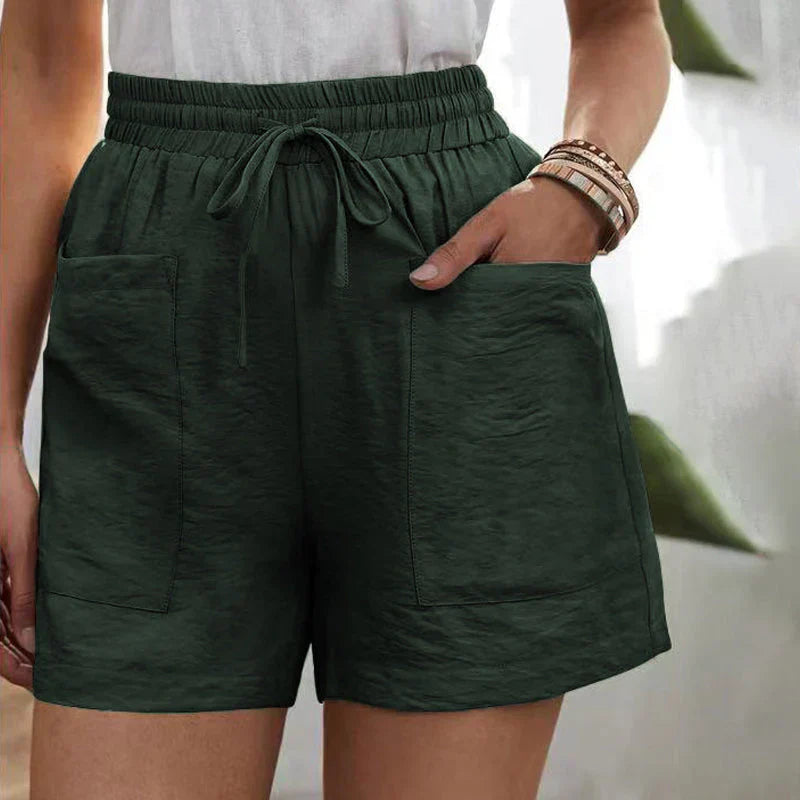 Paula | Casual Linen Shorts for Women