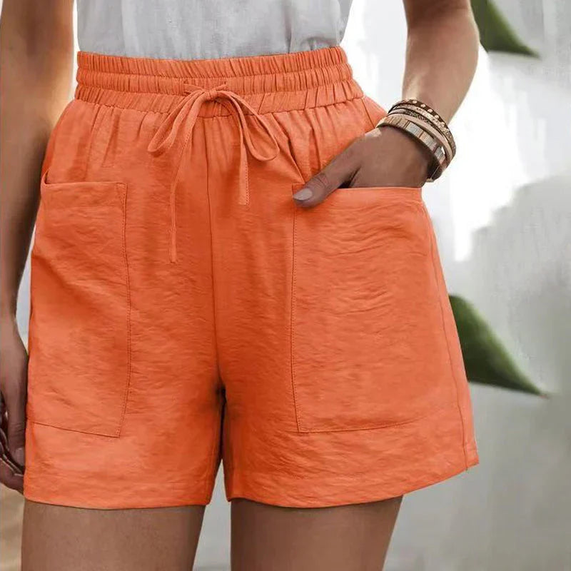 Paula | Casual Linen Shorts for Women