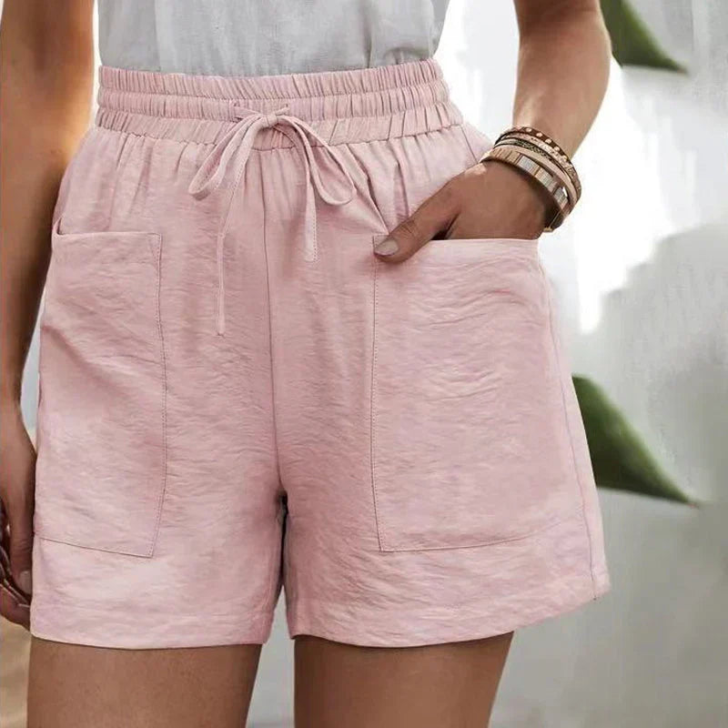 Paula | Casual Linen Shorts for Women