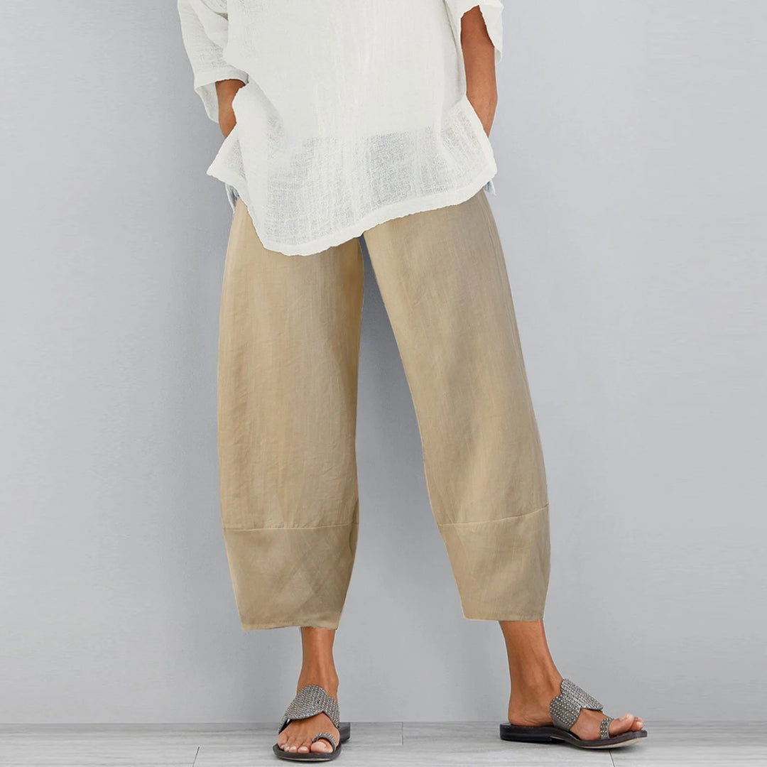 Clara | Loose Linen Pants for Women