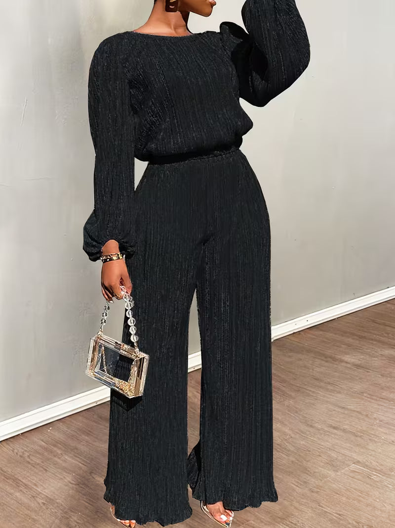 Thea | Pleated Lounge Set